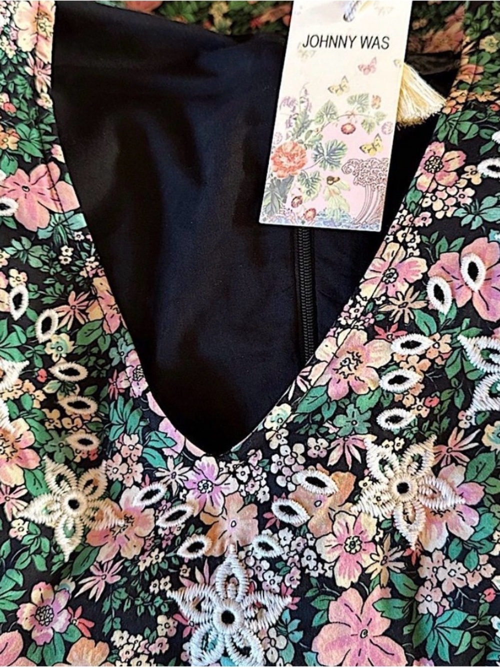 ⭐️Johnny Was Rebekah Poplin Dress XS - Picture 10 of 16
